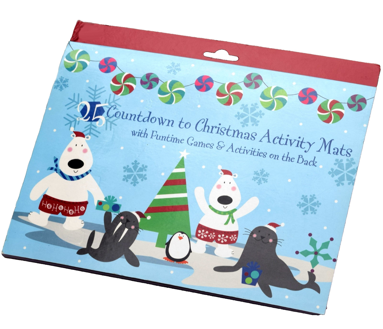 NEW CHILD’S “COUNTDOWN TO CHRISTMAS” CALENDAR- ACTIVITIES ON BACK OF 25 PAGES