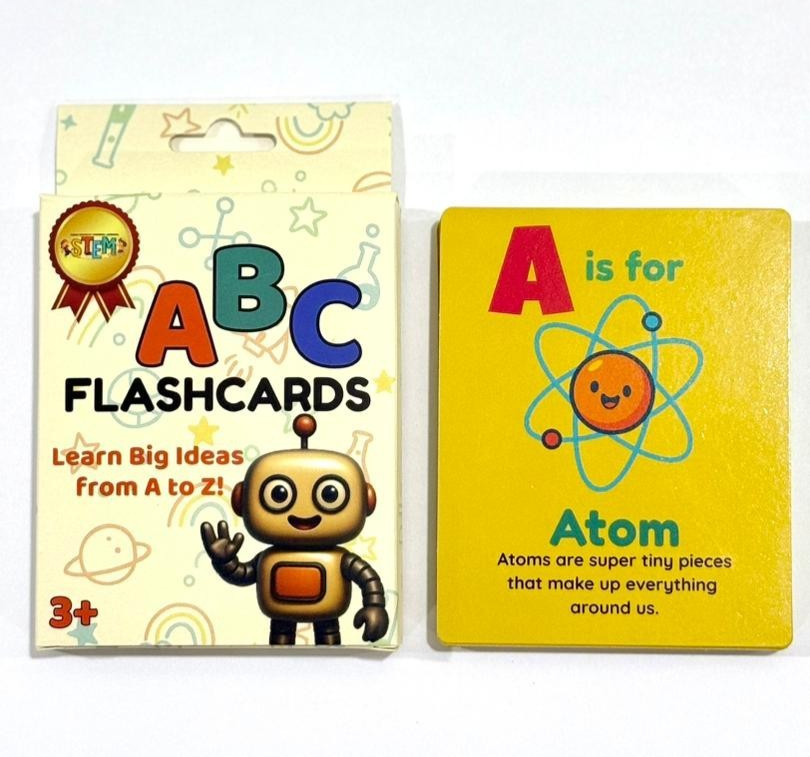 STEM ABC Flashcards for Kids | Fun Educational Toy Ages 3-8 | Learning Game