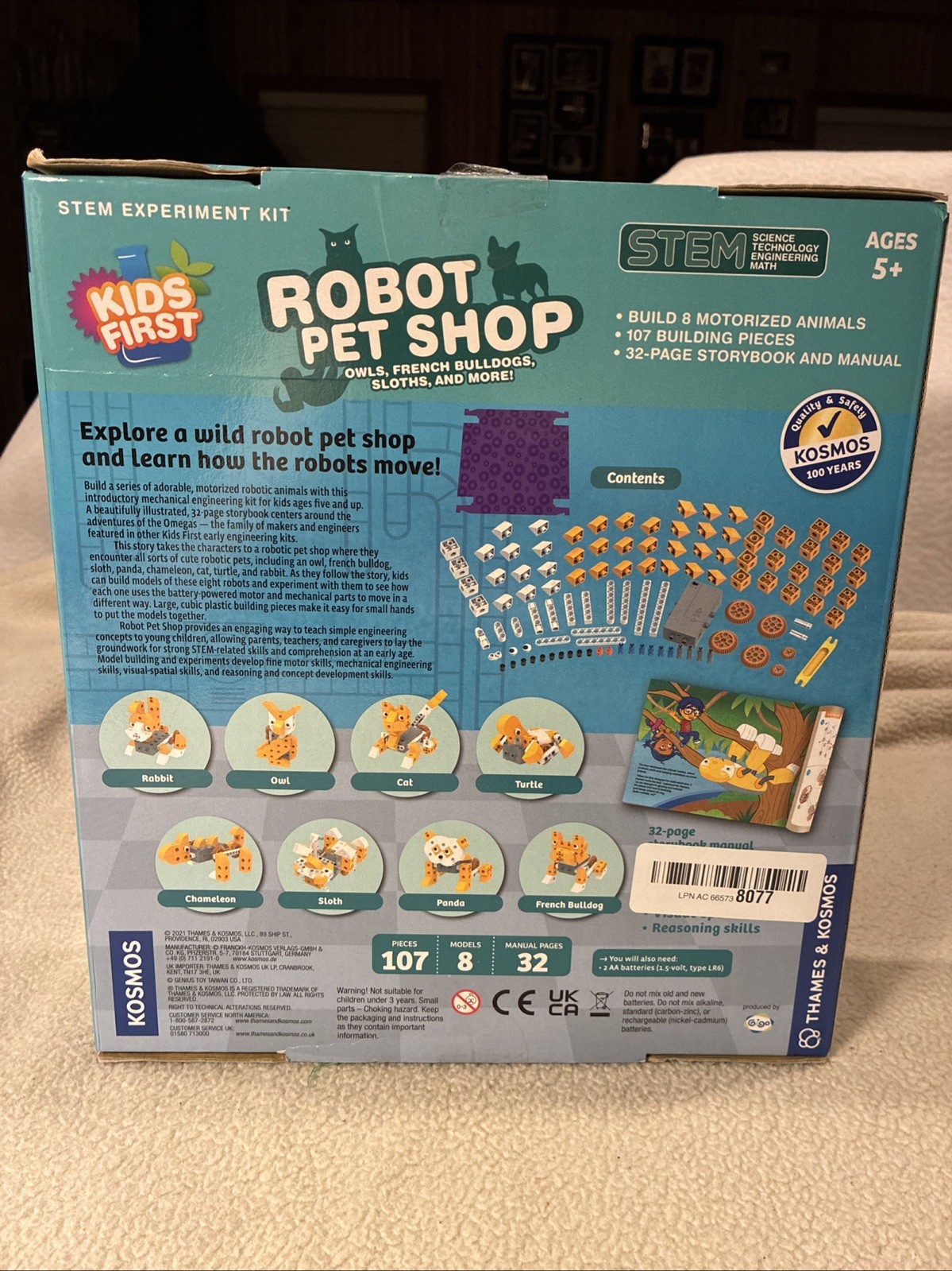 Thames & Kosmos 567009 Kids First Robot Engineer Building Kit