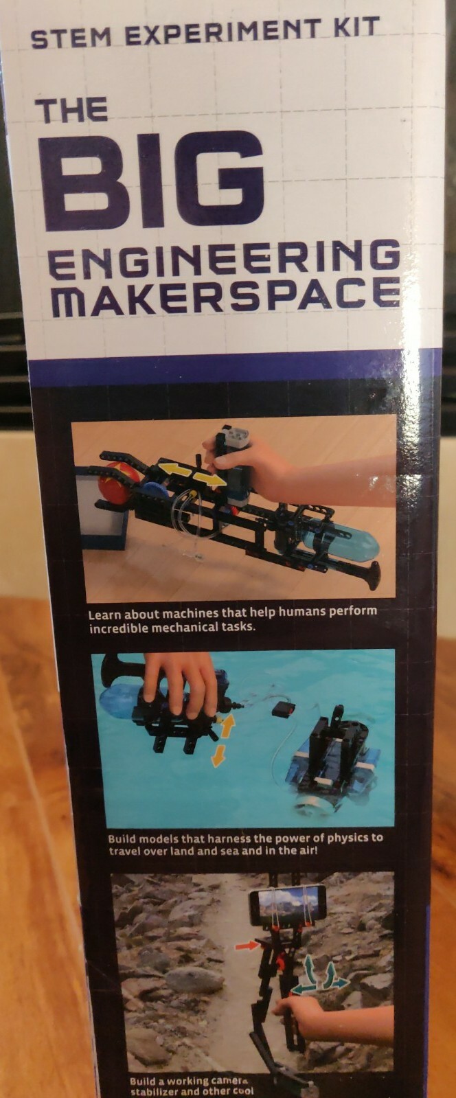 Thames & Kosmos Big Engineering Makerspace | Science Kit | 22 Physics Lessons…