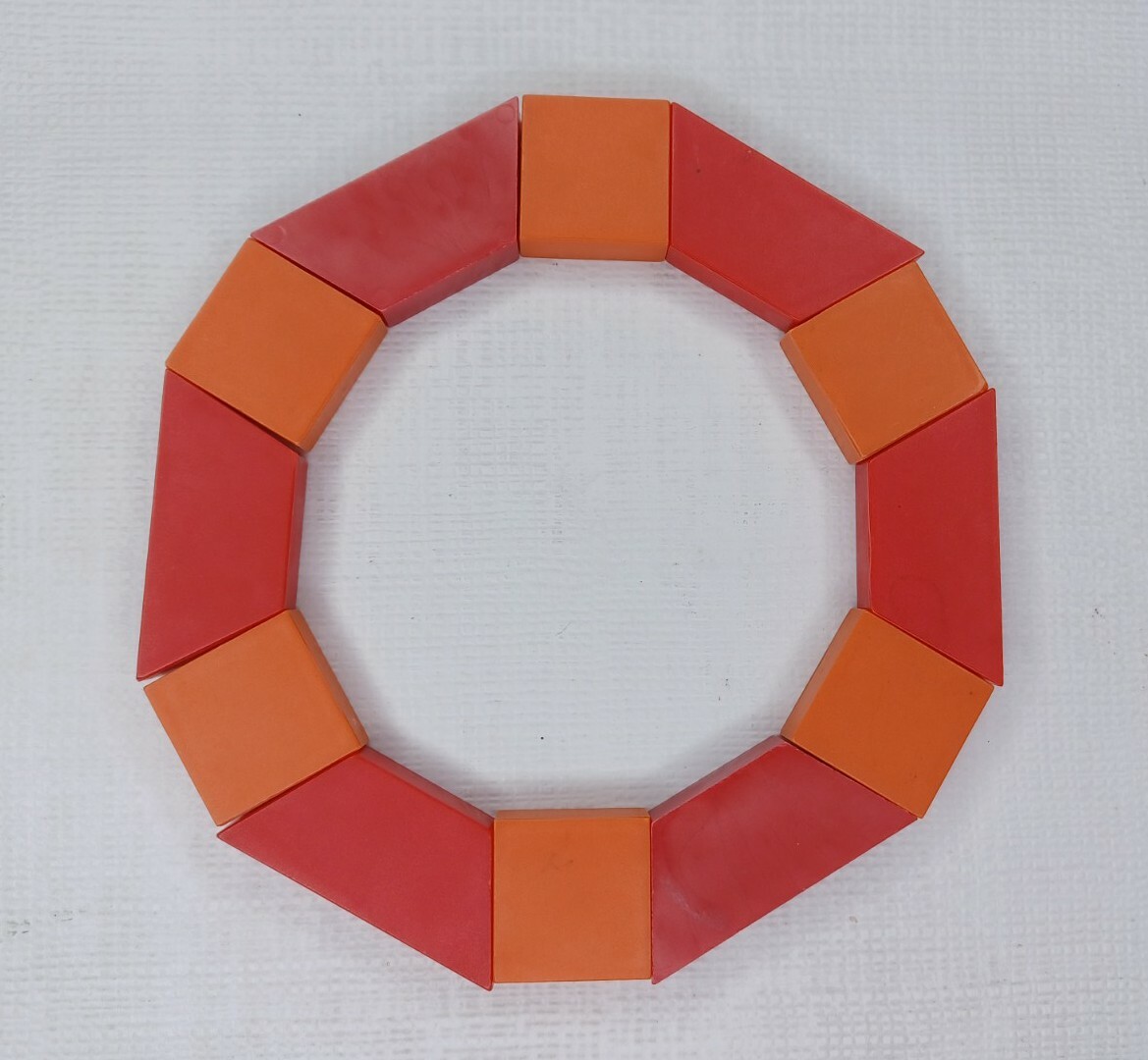 Plastic Geometric Flat Block Lot Of 180 Colorful Shapes Blocks Manipulatives