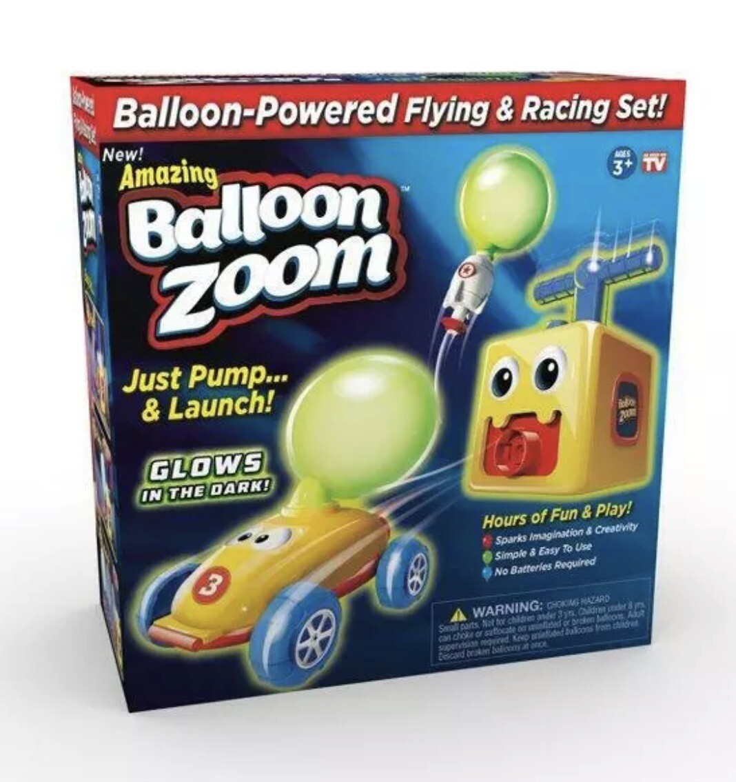 Amazing Balloon Zoom Glows In Dark As Seen On TV