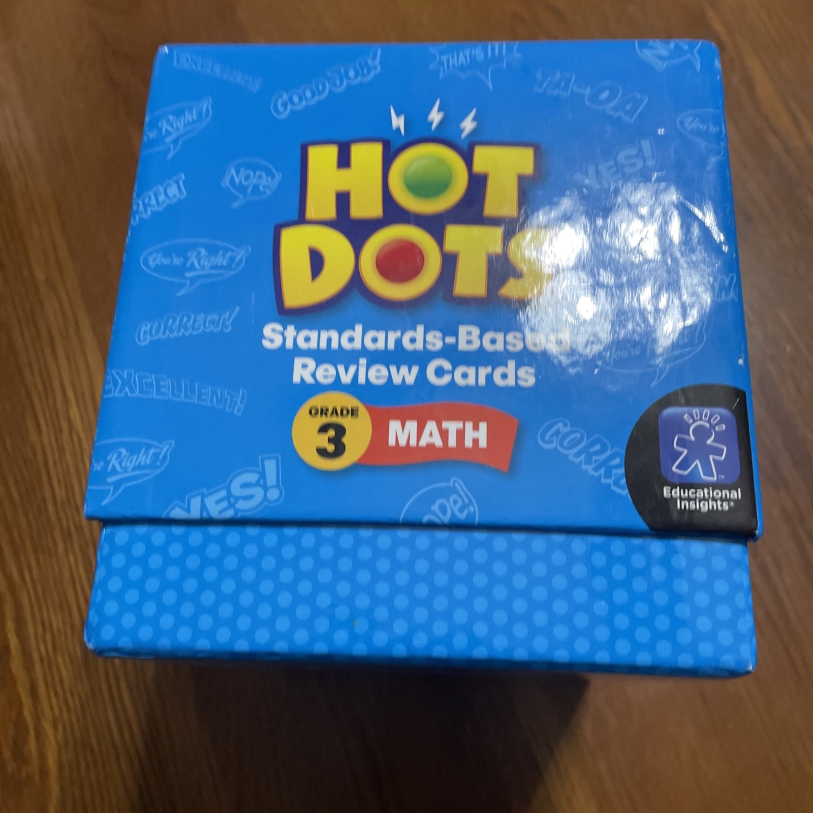 Hot Dots Standards Based Review Cards 3rd Grade Math Box Set