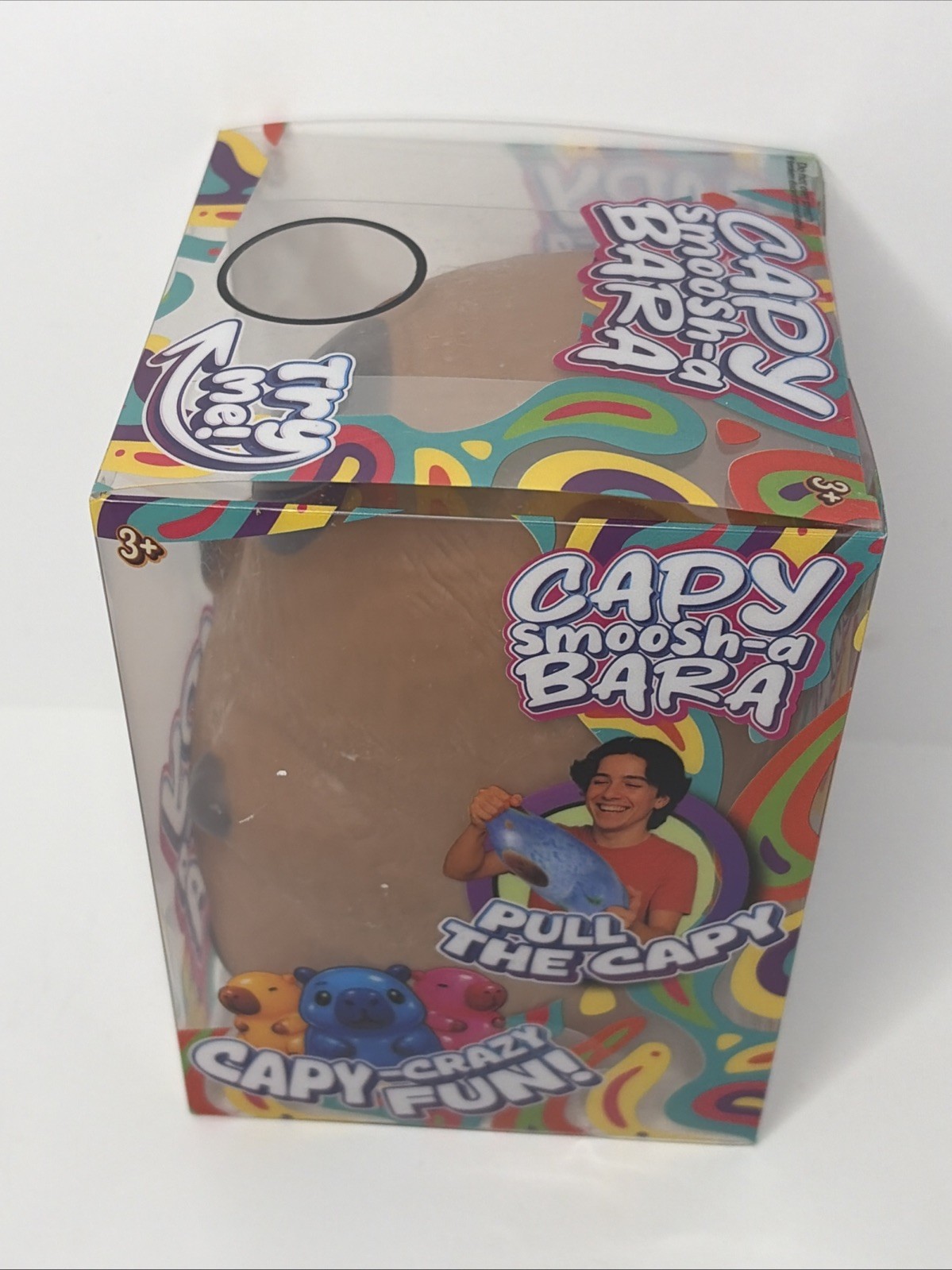 Ppnc Capy Smoosh-a Bara Capybara Squishy Squeeze Toy BROWN