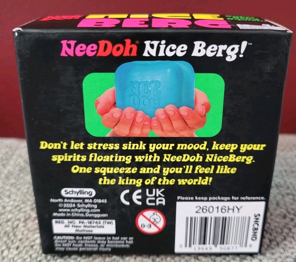 NEW NeeDoh NICEBERG BLUE XL