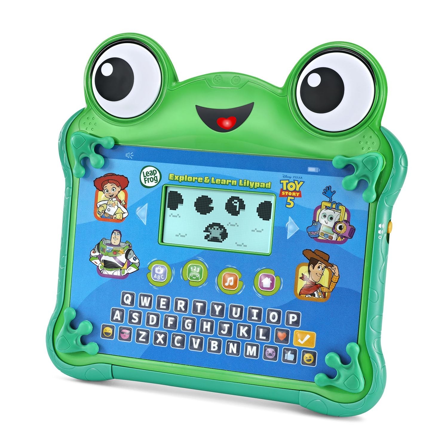 LeapFrog Disney and Pixar Toy Story 5 Explore 9.4″ x 9.3″ x 1.3″, Green