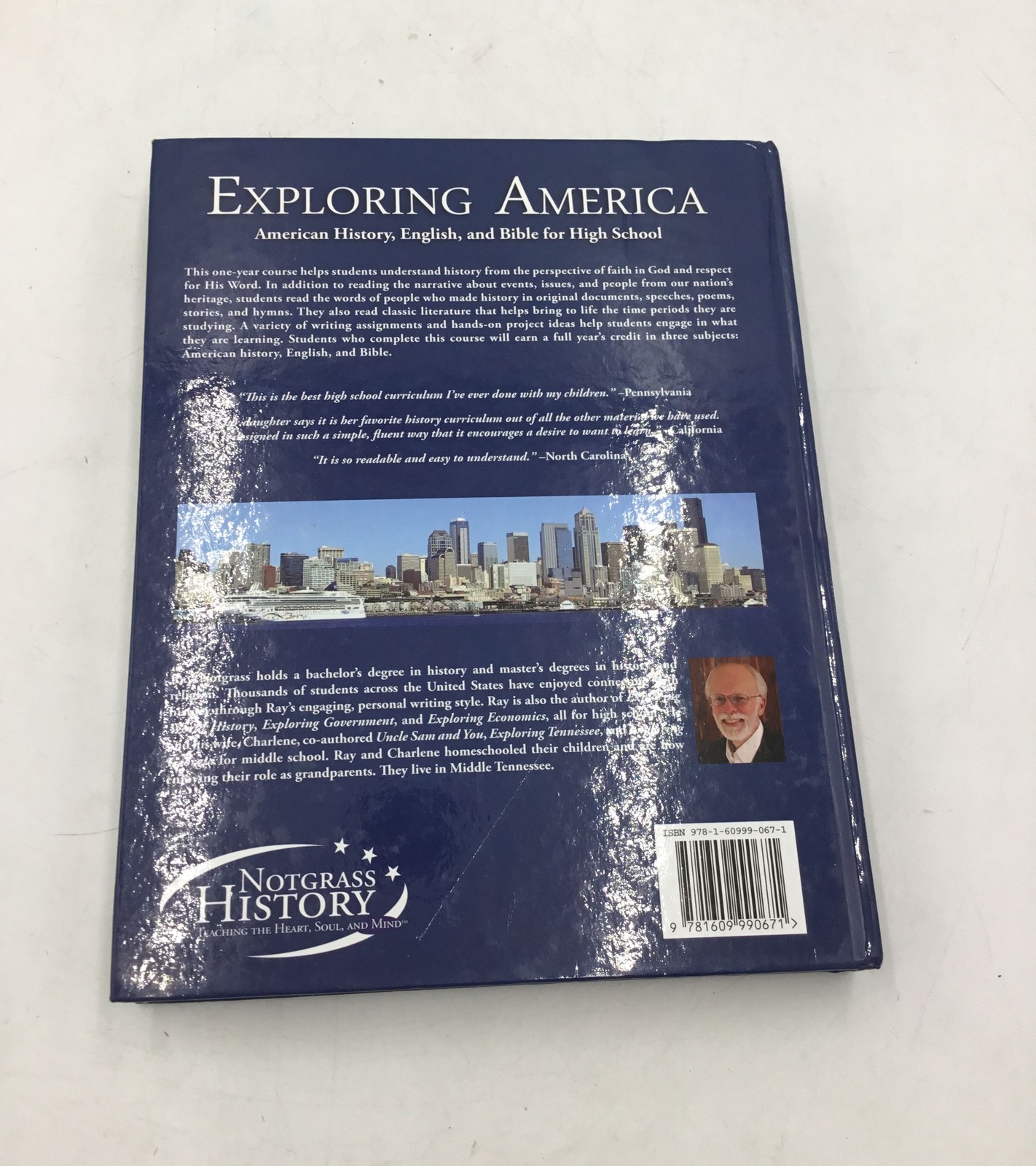 Ray Notgrass Exploring America Part 2 Late 1800s to Present 2014 Ed Homeschool