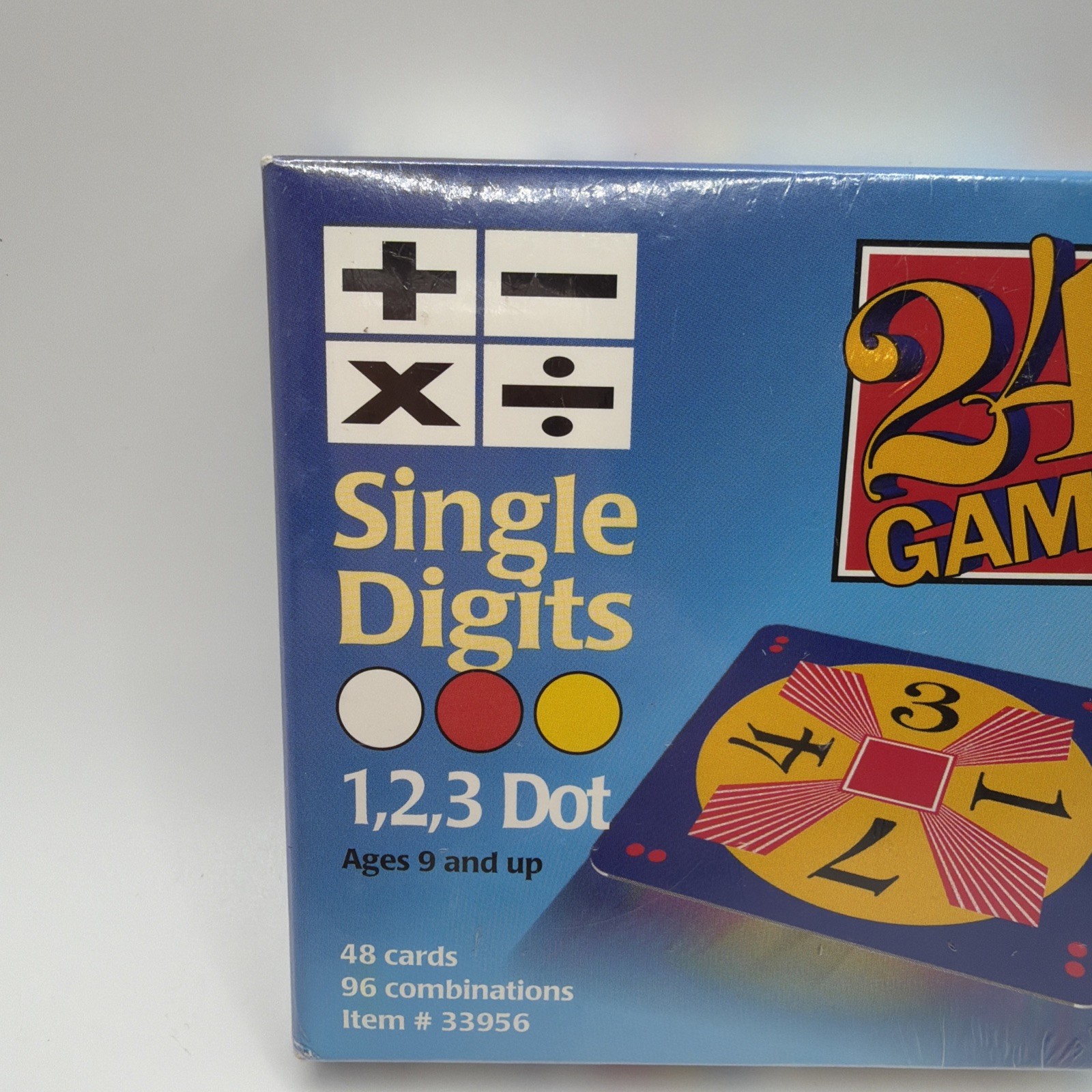 24 Game Double Digits 1 2 3 Dot Math Game Complete Math Learning Family Fun