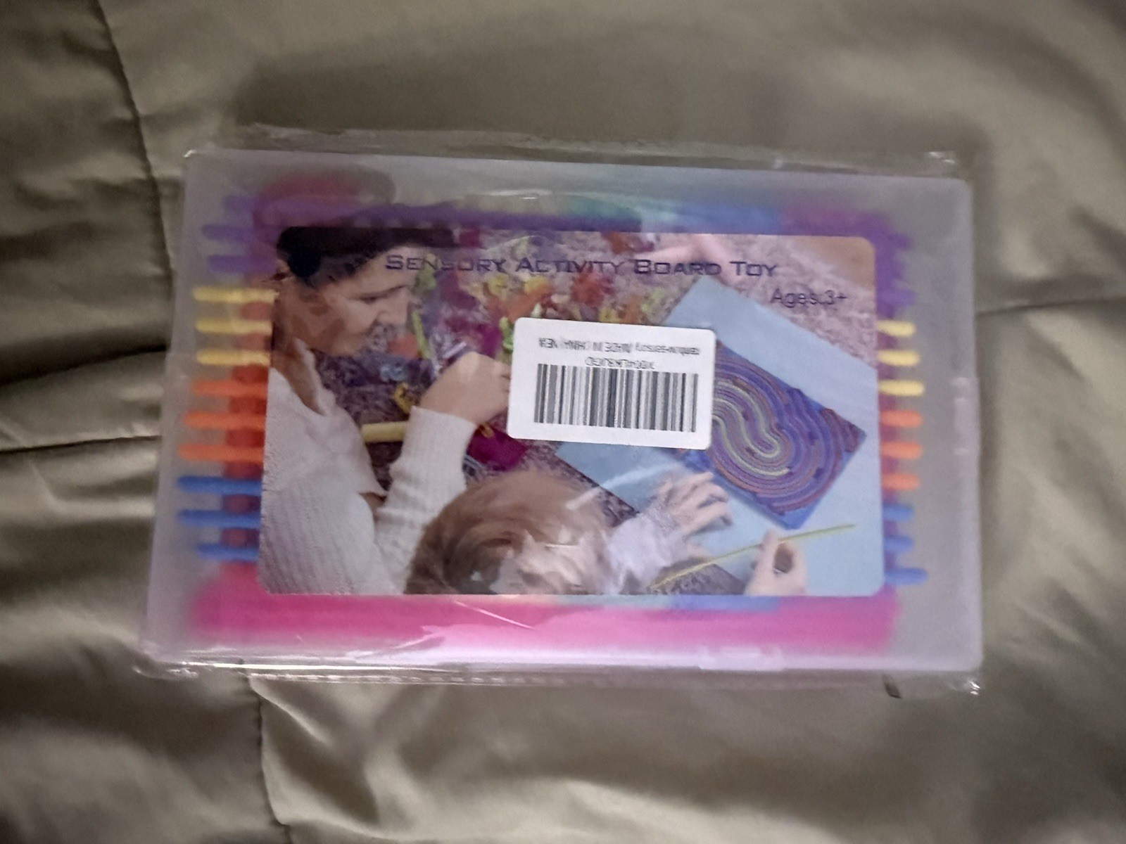 Sensory Activity Board Toy Set, Multicolor, Ages 3+ (3-4 Years), 2024