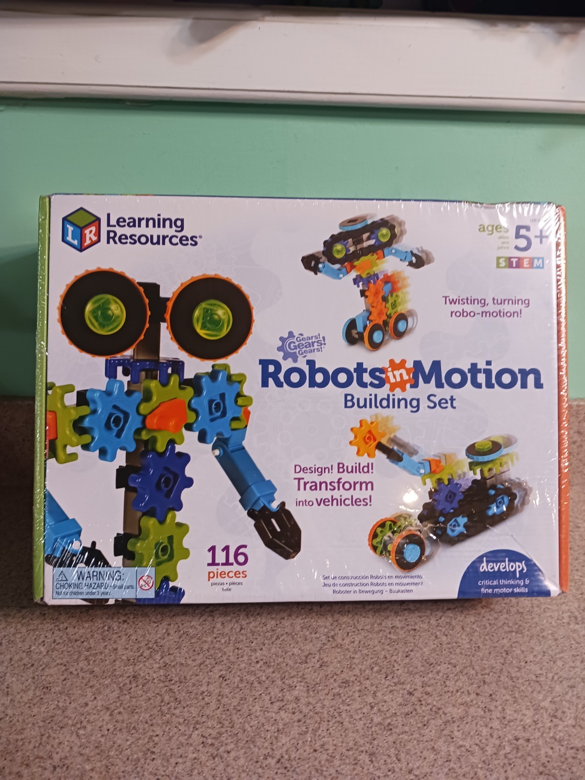Learning Resources; Robots in Motion Building Set