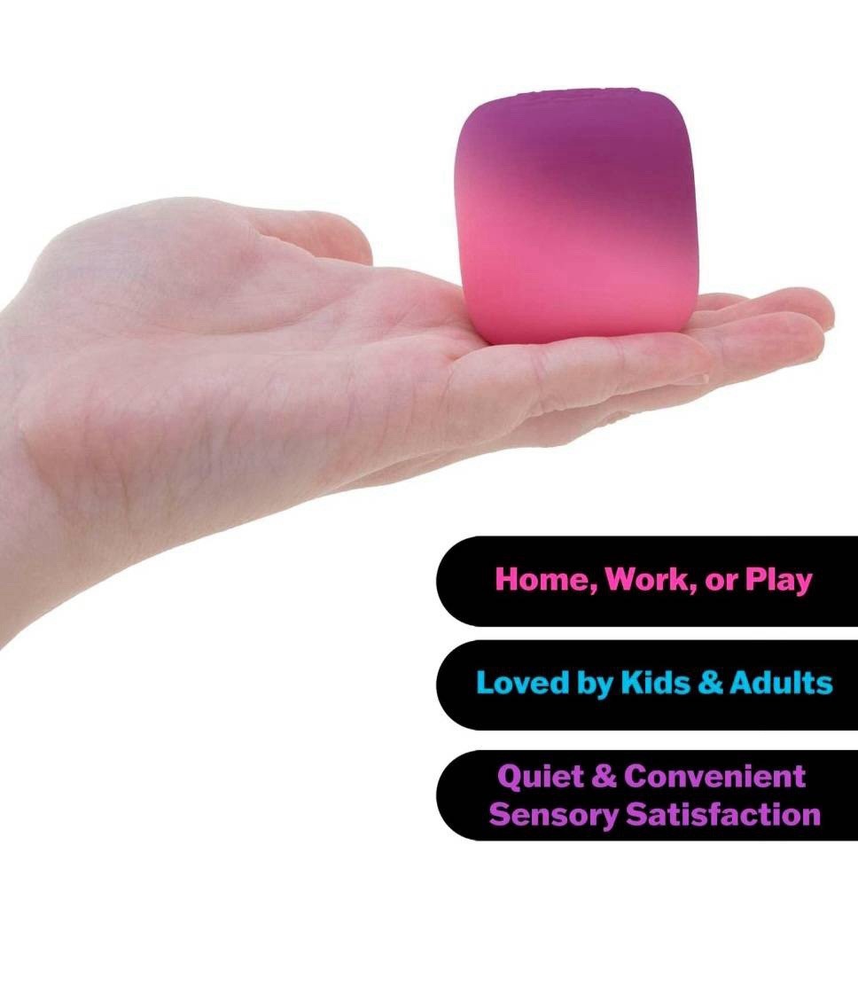 PINK NeeDoh Mello Mallo Color Change Squishy Squeeze Sensory Toy NEW