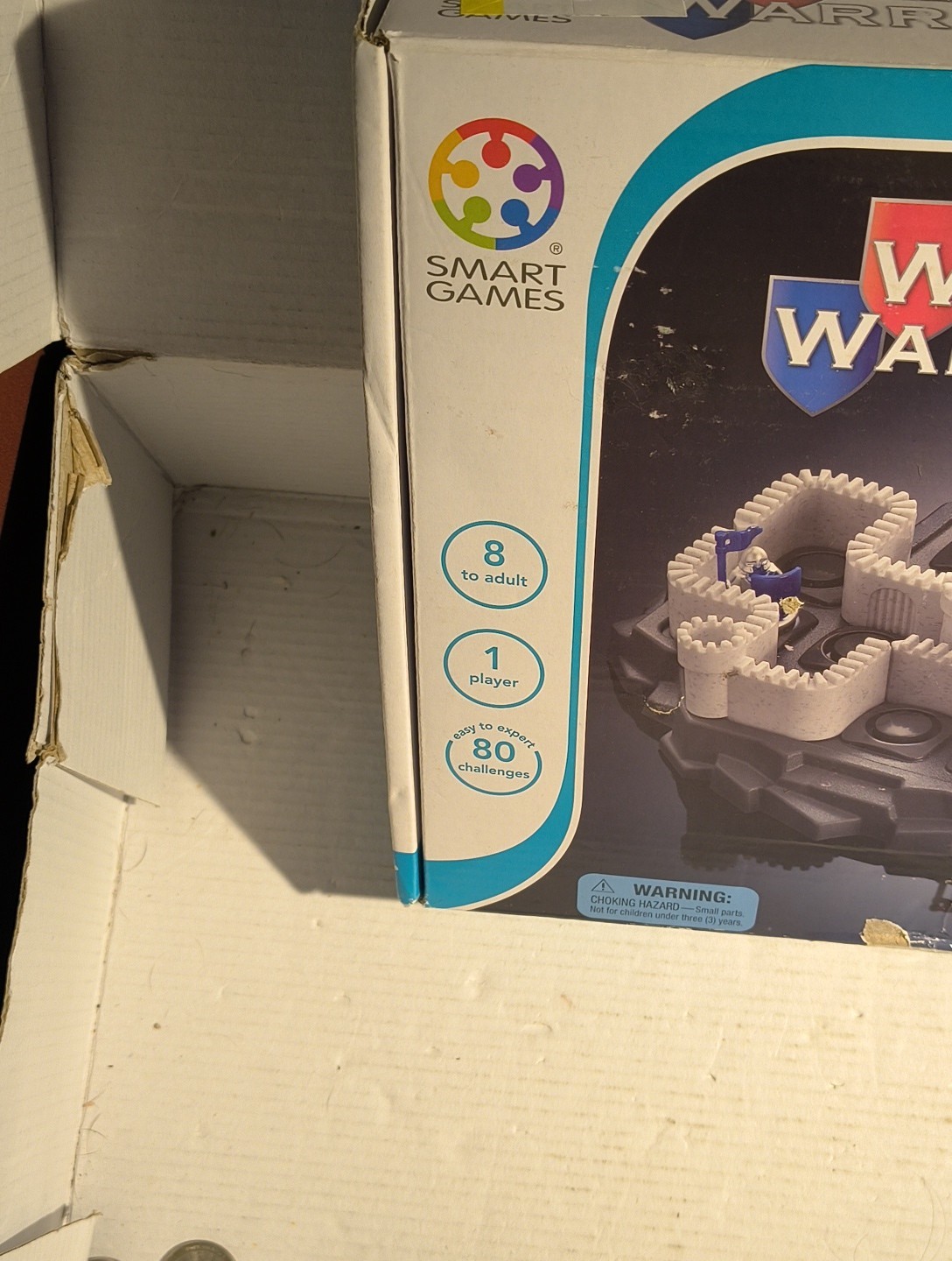 Walls & Warriors Logic Puzzle Smart Game Board Challenge Stem Single Player READ