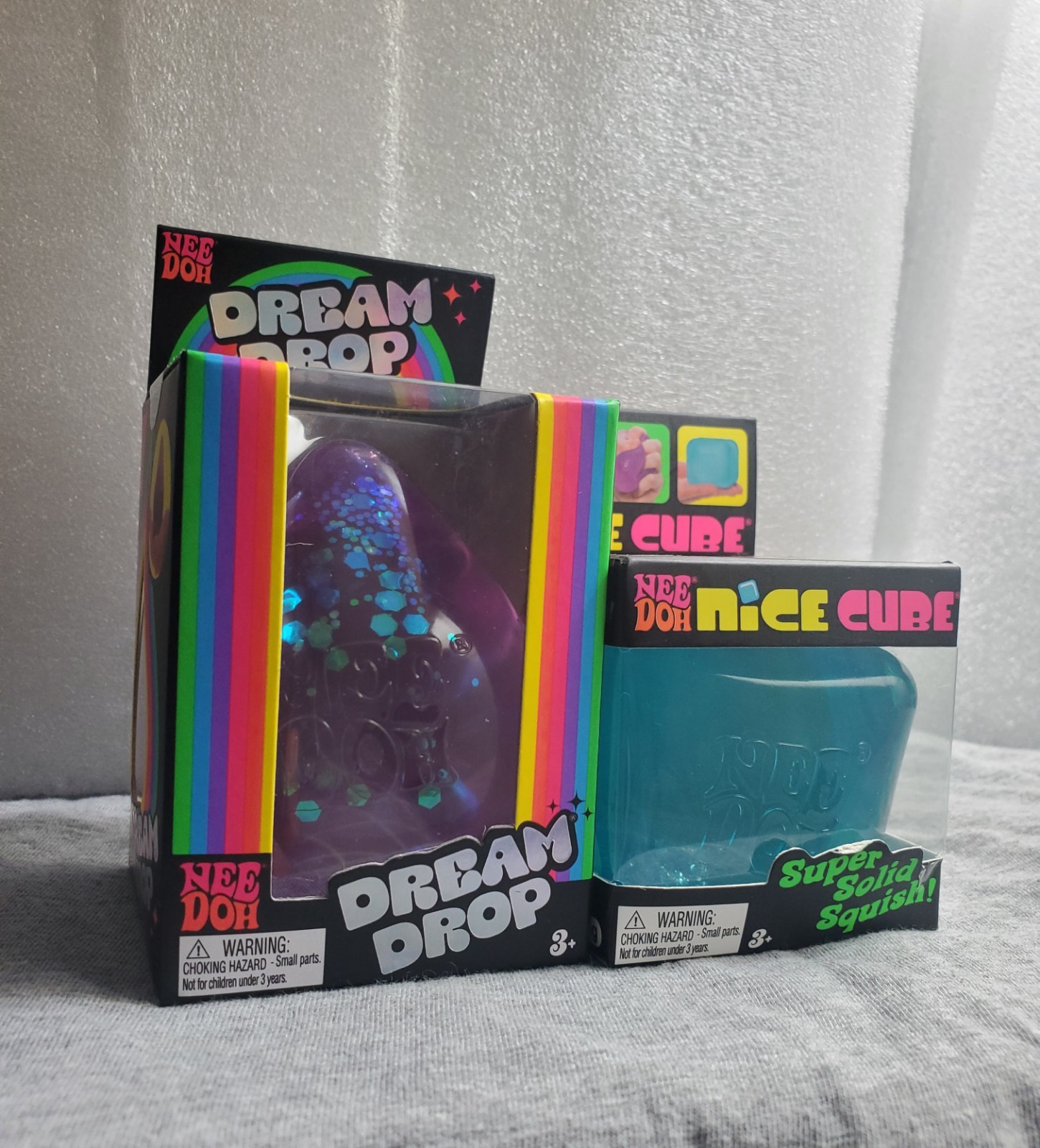 NEW SEALED PURPLE DREAM DROP & BLUE NICE CUBE