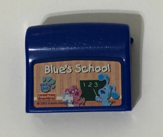 Fisher Price Power Touch ! Blues Clues ! Blue’s School Cartridge !