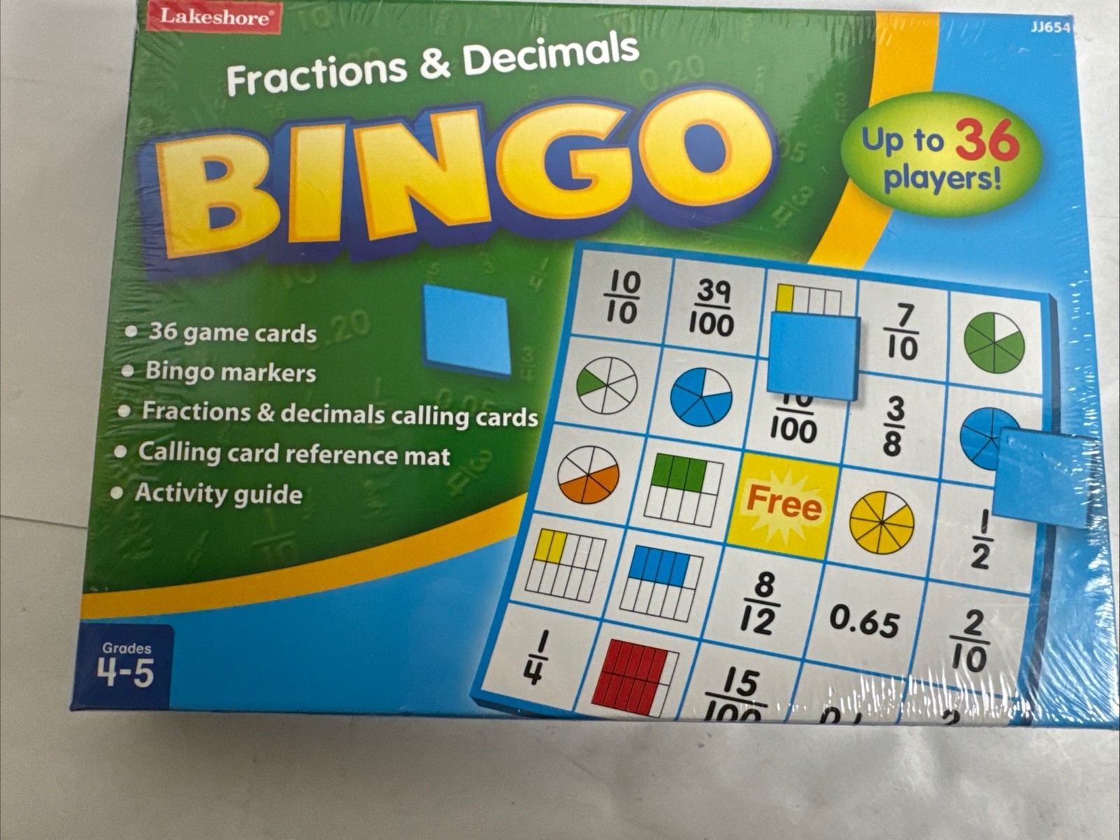 NIB Lakeshore Learning Division Bingo lot of 3 Bingo’ NEW FACTORY SEALED BOX